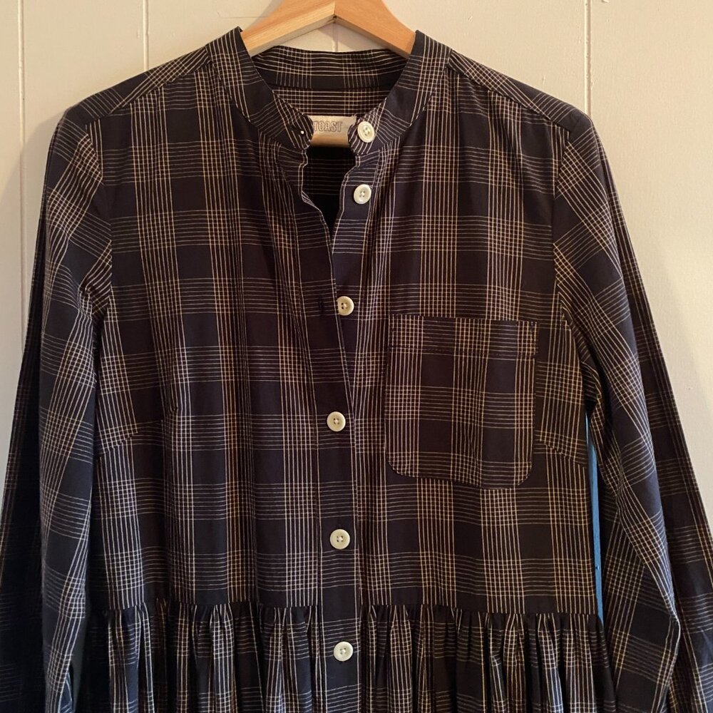 Toast Chalkboard Cotton Shirt Dress - Picture 5 of 5